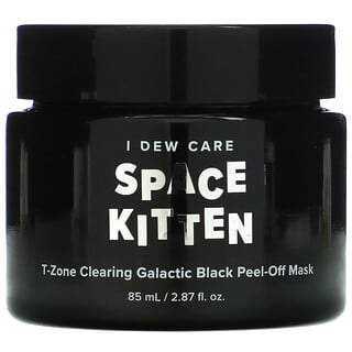 I Dew Care, Space Kitten, Exfoliating Galactic Black Peel-Off Beauty Mask, 2.87 fl oz (85 ml)