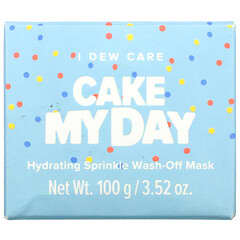 I Dew Care, Cake My Day, Mascarilla de belleza con chispas hidratantes y enjuague, 100 g (3,52 oz)