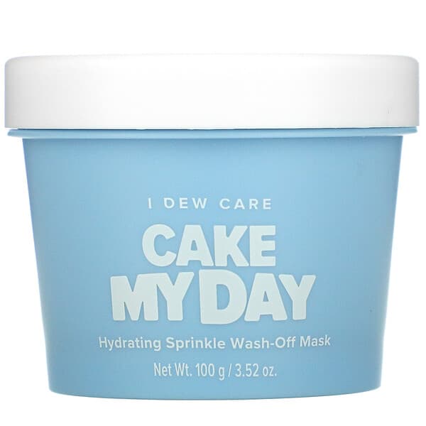 I Dew Care (أي ديو كير)‏, Cake My Day، قناع الجمال بالحبيبات لترطيب البشرة قابل للغسل، 3.52 أونصة (100 جم)
