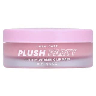 I Dew Care, Máscara de Beleza Labial Manteiga de Vitamina C, Plush Party, 12 g (0,42 oz)