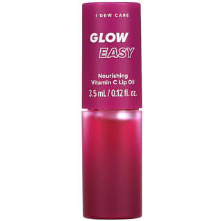 I Dew Care, Glow Easy, Huile pour les lèvres nourrissante à la vitamine C, 3,5 ml
