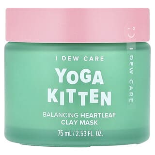 I Dew Care, Yoga Kitten, глиняная маска с баданом для восстановления баланса кожи, 75 мл (2,53 жидк. унции)