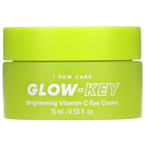 I Dew Care, Glow-Key，維生素 C 眼霜，0.50 液量盎司（15 毫升）