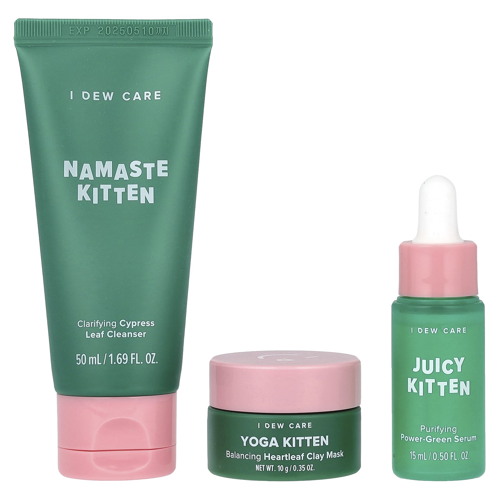 I Dew Care, Kitten My Balance On, Balancing & Calming Trio, 3 Piece Set Image 2