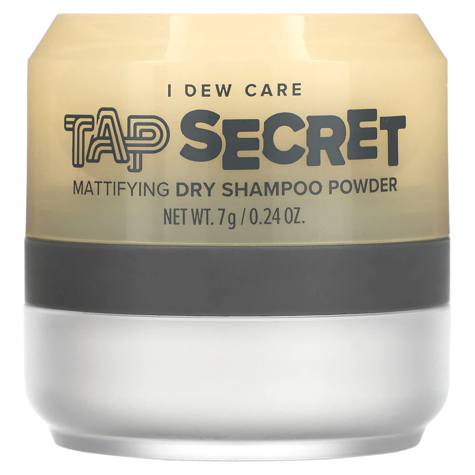 Tap Secret, Mattifying Dry Shampoo Powder, 0.24 oz (7 g)