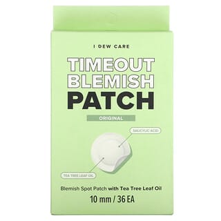 I Dew Care, Timeout Blemish Patch, Original, 10 mm, 36 Pads