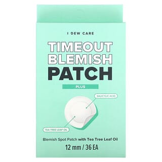 I Dew Care, Timeout Blemish Patch Plus, Timeout Blemish Patch Plus, 12 mm, 36 Pads