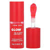 Glow Easy, Huile à lèvres à la vitamine C, Grenade, 6 ml