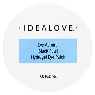 Idealove, Хидрогел пластир за очи черна перла Eye Admire, 60 пластира