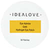 Idealove, Eye Admire Gold Hydrogel Eye Patches, 60 Patches