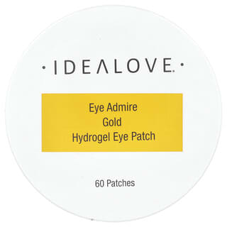 Idealove, Eye Admire, гидрогелевые патчи для глаз с золотом, 60 шт.