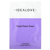 Idealove, Purple Flower Power, 1 Máscara de Beleza Facial, 25 ml (0,85 fl oz)