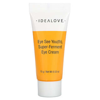 Idealove, Eye See You(th), Super-Ferment Eye Cream, Trial Size, 0.53 oz (15 g)