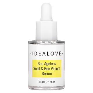 Idealove, Bee Ageless, Sérum de Veneno de Abelha e Caracol, 30 ml (1 fl oz)