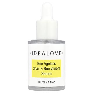 Idealove, Bee Ageless, сыворотка с улиткой и пчелиным ядом, 30 мл (1 жидк. унц.)