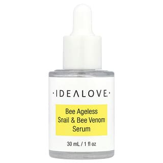 Idealove, Bee Ageless, Snail & Bee Venom Serum, 1 fl oz (30 ml)