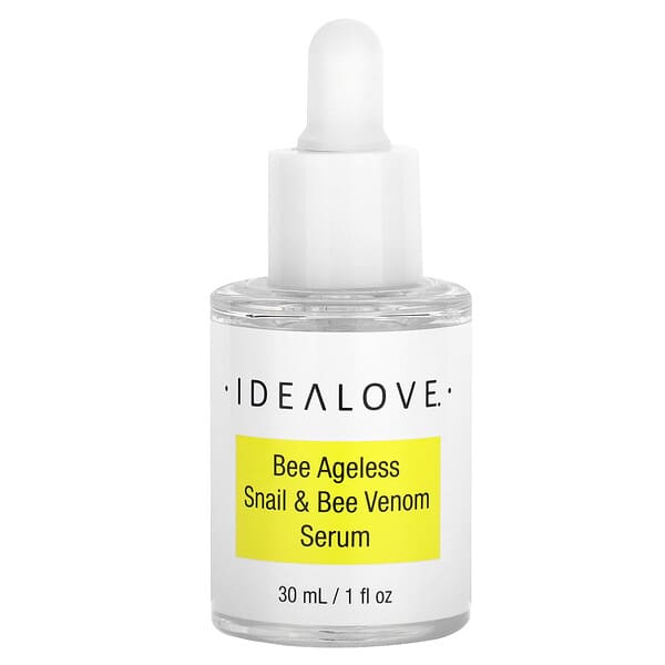 Idealove, Bee Ageless, Snail & Bee Venom Serum, 1 fl oz (30 ml)