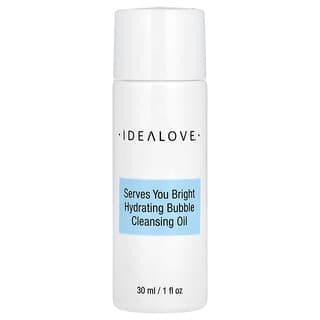 Idealove, Serves You Bright Hydrating Bubble Cleansing Oil, Trial Size, 1 fl oz (30 ml)