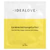 Idealove, Eye Admire, гидрогелевые патчи для глаз с золотом, 1 пара