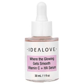 Idealove, Where the Glowing Gets Smooth, Vitamin C+HA Serum, 1 fl oz (30 ml)