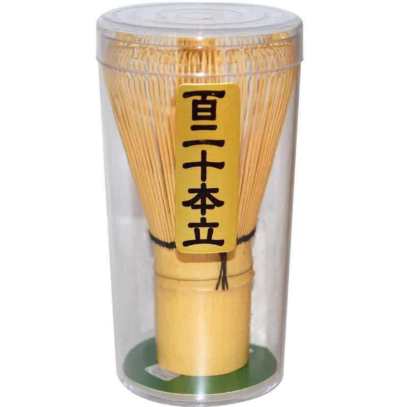 Batidor Manual de Bambú para Té Matcha