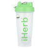 iHerb Goods, пляшка-блендер з кулькою для змішування, зеленого кольору, 840 мл (28 унцій)