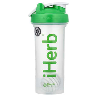 iHerb Goods, iHerb shaker s míčkem Blender Ball, zelený, 828 ml