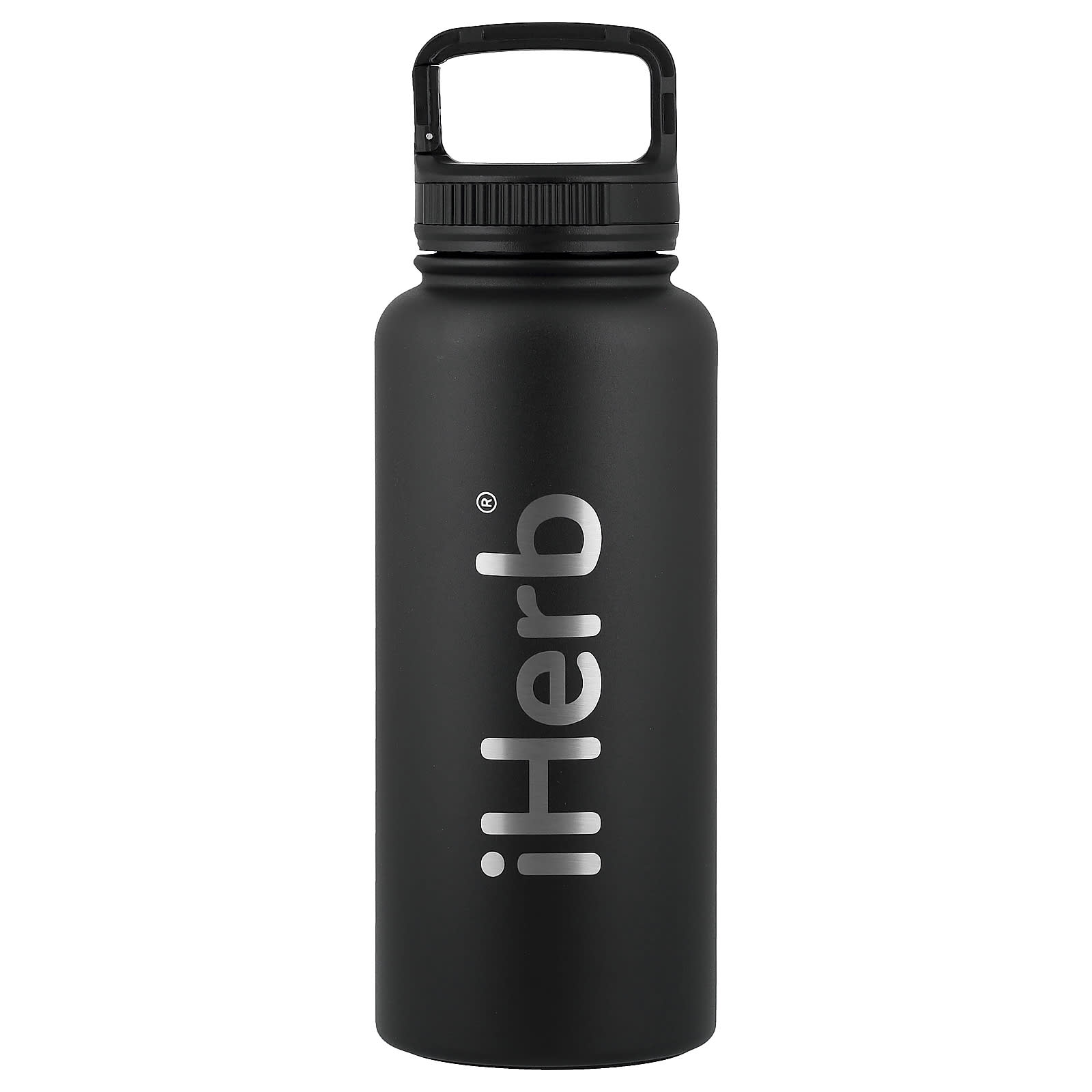 iHerb® Bohtal Insulated Sports Bottle, Black, 32 oz (960 ml)