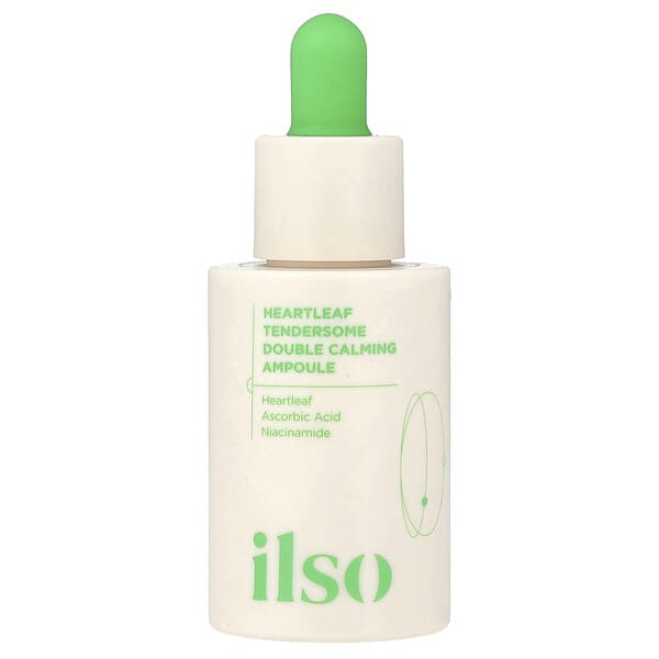 ilso, 하트리프 텐더섬 더블 카밍 앰플, 30ml(1.01fl oz)