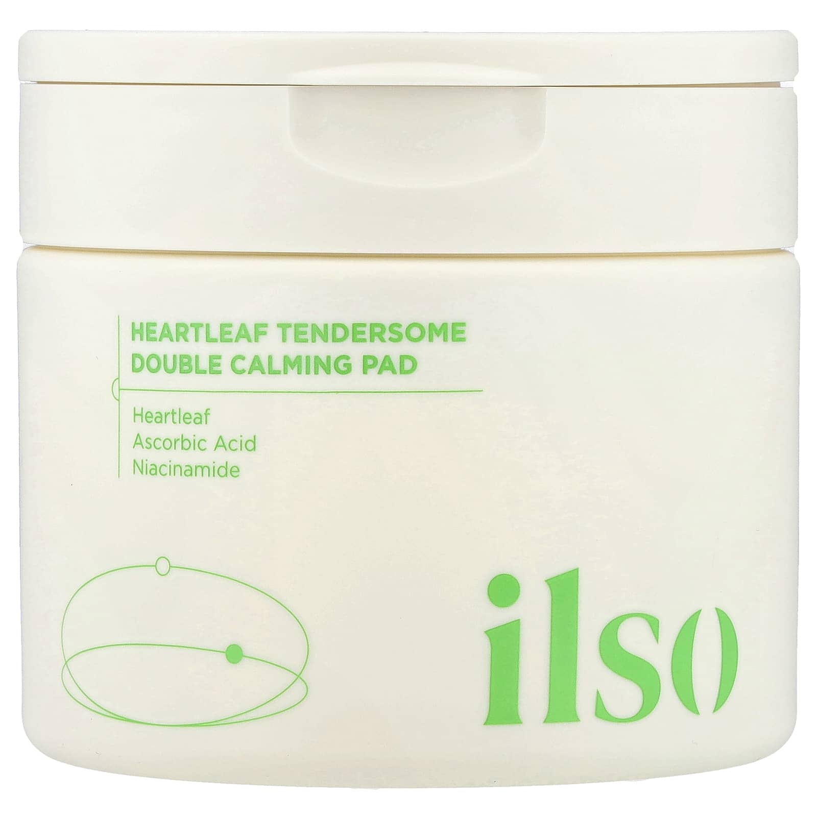 ilso, Heartleaf Tendersome, двойные успокаивающие диски, 60 шт., 320 г (11,28 унции)