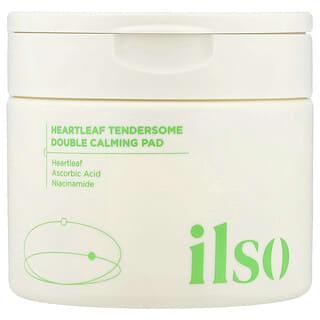 ilso‏, وسادة تهدئة مزدوجة من Heartleaf ، 60 وسادة ، 11.28 أونصة (320 جم)
