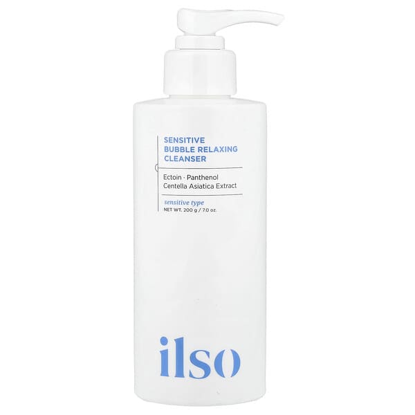 ilso, Sensitive Bubble Relaxing Cleanser, Sensitive Type, 7 oz (200 g)