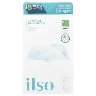 ilso, Natural Mild Clear Nose Patch, 10 Patches