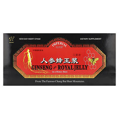 Imperial Elixir, Ginseng and Royal Jelly, 30 Bottles, 0.34 fl oz (10 ml ...