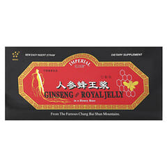 Imperial Elixir, Ginseng and Royal Jelly, 30 Bottles, 0.34 fl oz (10 ml ...