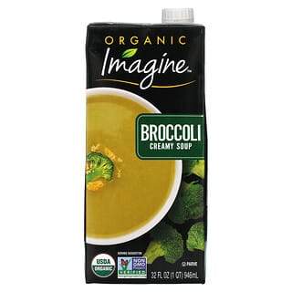Imagine Soups, 有機奶油湯，西蘭花，32 液量盎司（946 毫升）