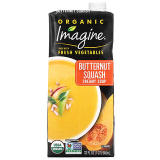 Imagine Soups, Organiczna zupa z dyni piżmowej, kremowa, 946 ml