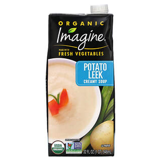 Imagine Soups, Organic Creamy Soup, Potato Leek, 32 fl oz (946 ml)