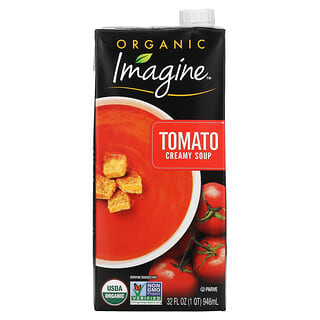 Imagine Soups, Organic Tomato Creamy Soup, Bio-Tomaten-Cremesuppe, 946 ml (32 fl. oz.)