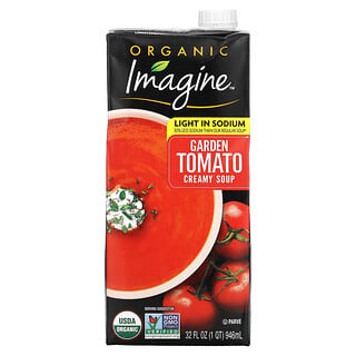 Imagine Soups, Soupe crémeuse aux tomates du jardin biologiques, 946 ml
