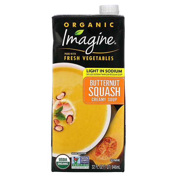 Imagine Soups Organic Creamy Soup Butternut Squash 32 Fl Oz 946 Ml 0278