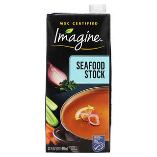 Imagine Soups, Stock Seafood, 32 fl oz (946 ml)
