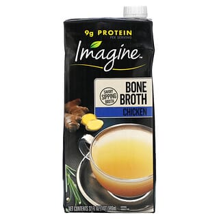 Imagine Soups, ボーンブロス、チキン、946ml（32液量オンス）