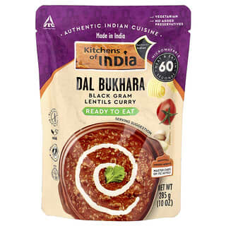Kitchens of India, Dal Bukhara, Black Gram Lentils Curry, Mild, 10 oz (285 g)