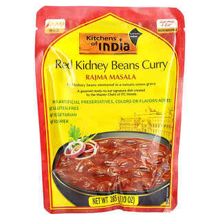 Kitchens of India, Rajma Masala, Red Kidney Beans Curry, Mild, 10 oz (285 g)
