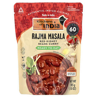 Kitchens of India, Rajma Masala, Red Kidney Beans Curry, mieto, 10 unssia (285 g)