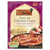 Kitchens of India, Pasta para curry de pollo, Concentrado para salsas, Medio, 100 g (3,5 oz)
