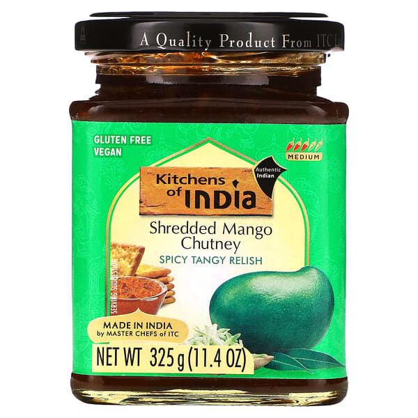 Kitchens of India, Shredded Mango Chutney, 11.4 oz (325 g)