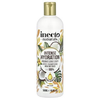 Inecto, Hydratation intense, Après-shampooing à la noix de coco, Cheveux secs, 500 ml