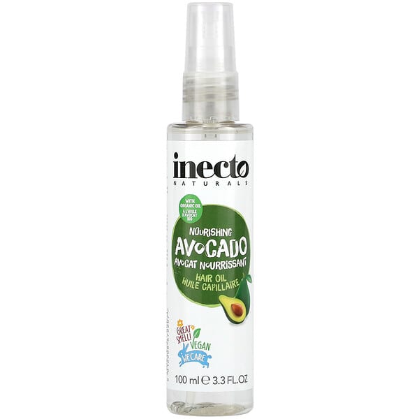 Inecto‏, Nourishing Avocado Hair Oil, 3.3 fl oz (100 ml)